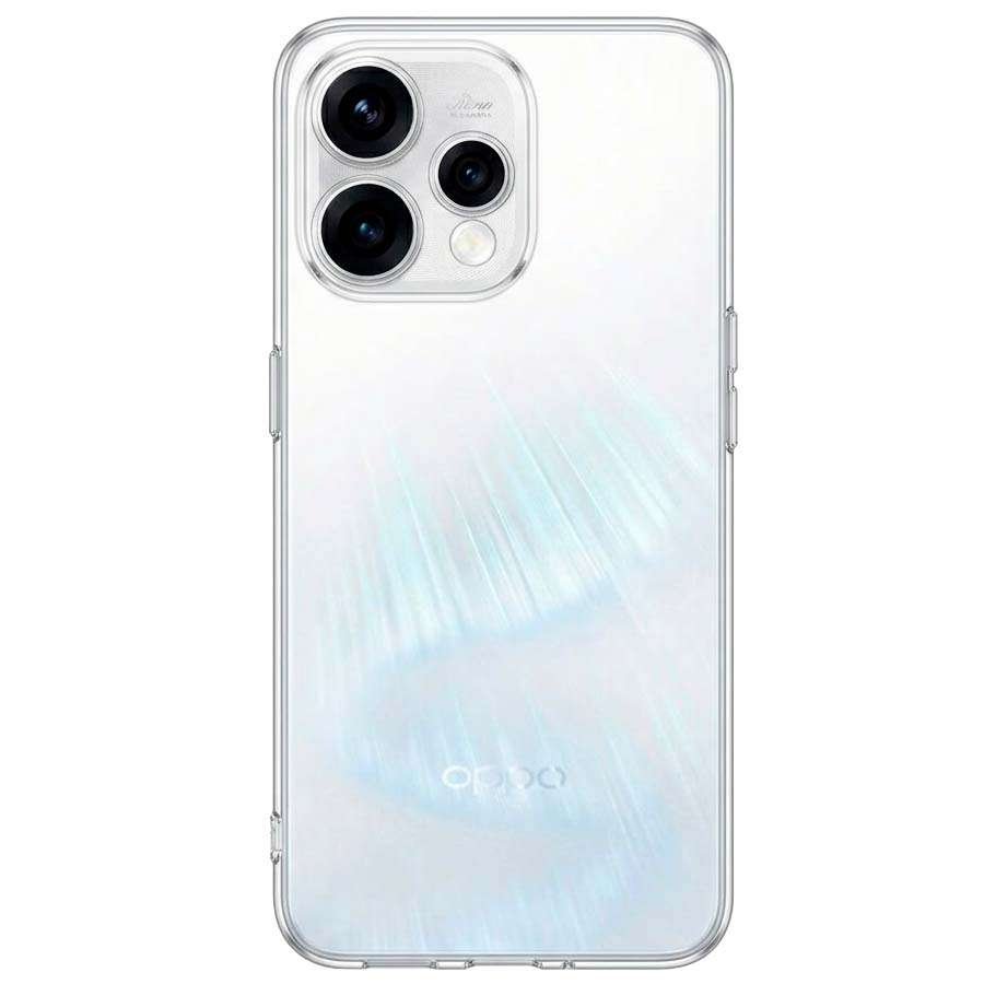 Funda Silicona Transparente para Oppo Reno 15 Pro