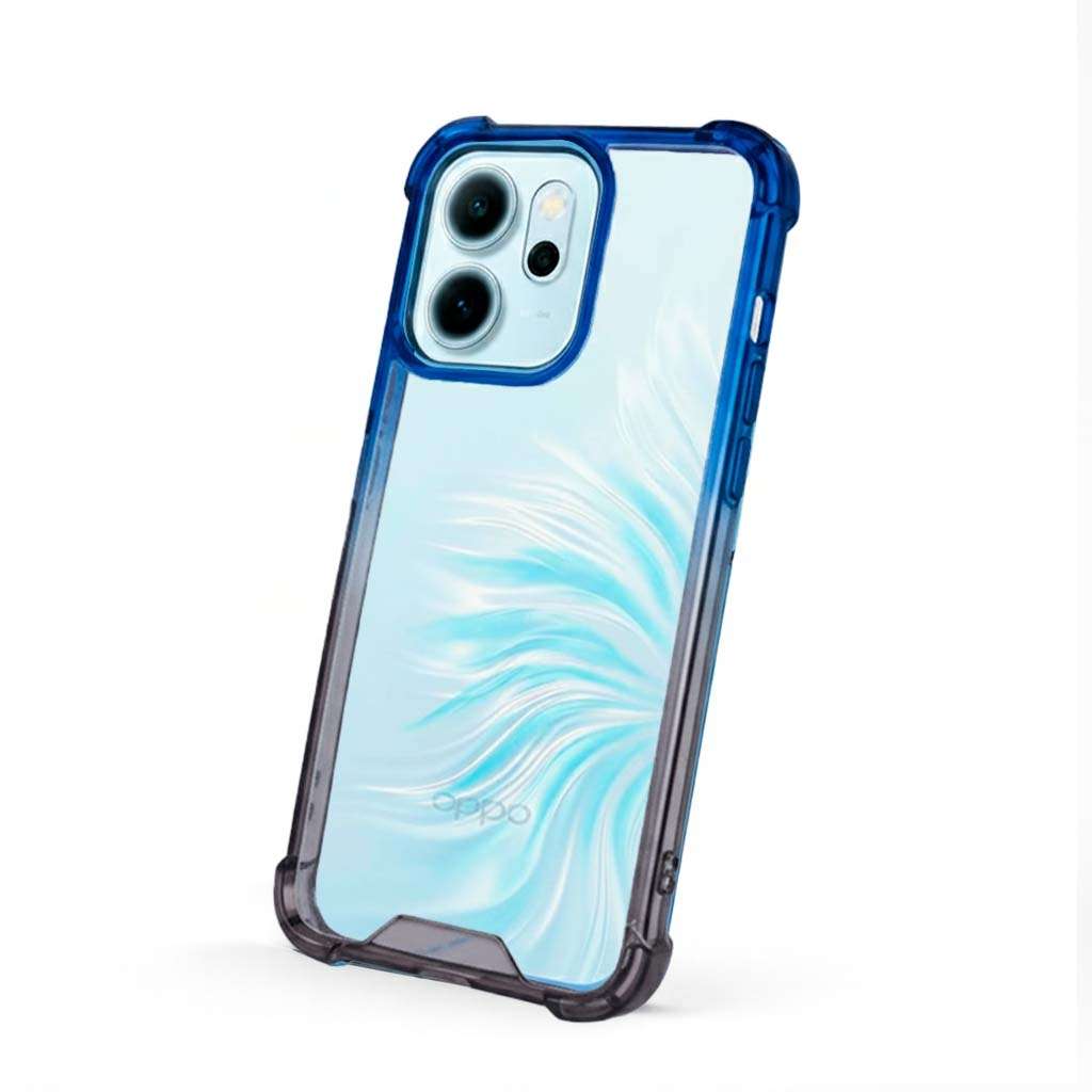 Funda Bumper Reforzada Degradada para Oppo Reno 14F