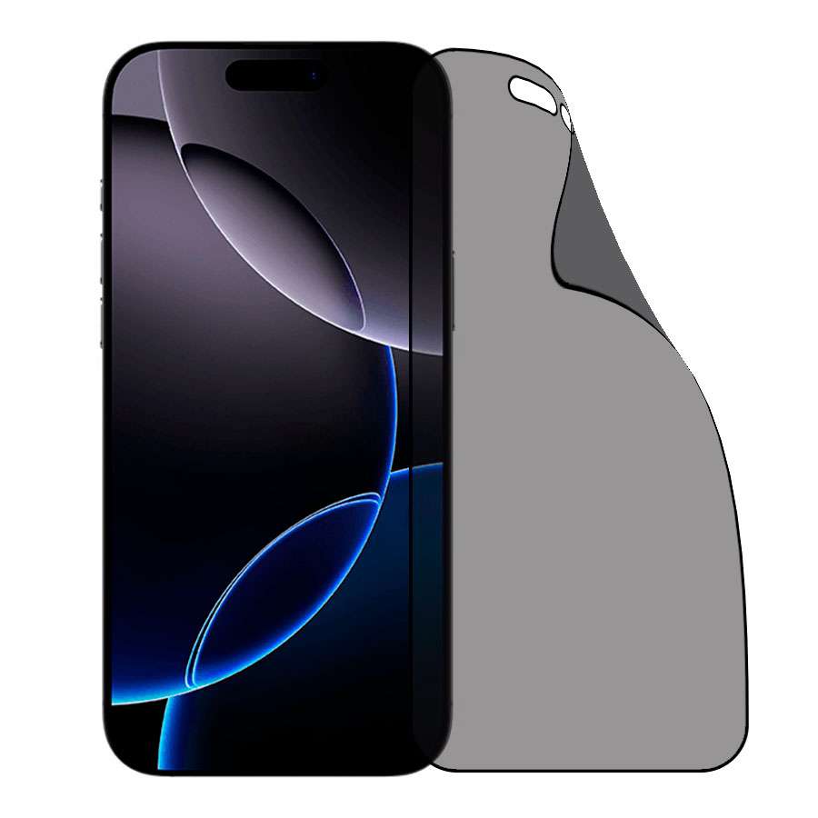 Cristal Templado Irrompible Antiespía para iPhone 17 Pro