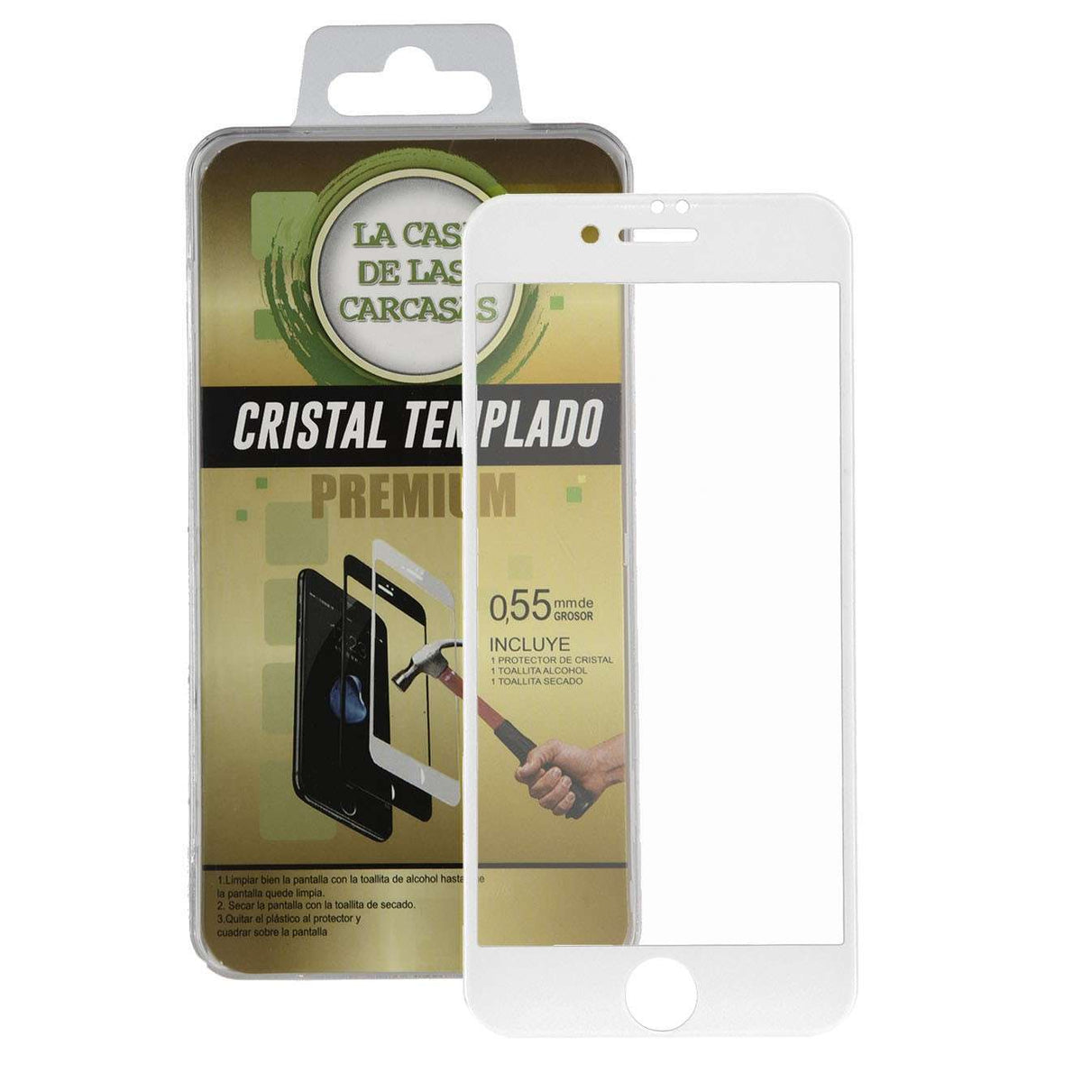 Cristal Templado Completo para iPhone 8