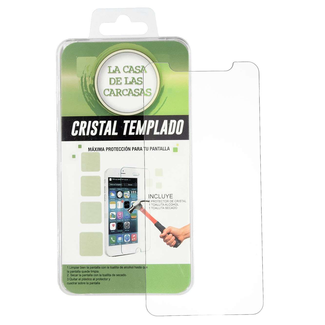Cristal Templado Transparente para iPhone X