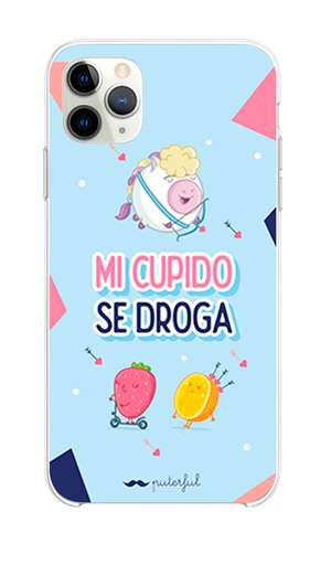 Funda Móvil Diseño Puterful - Mi cupido se droga