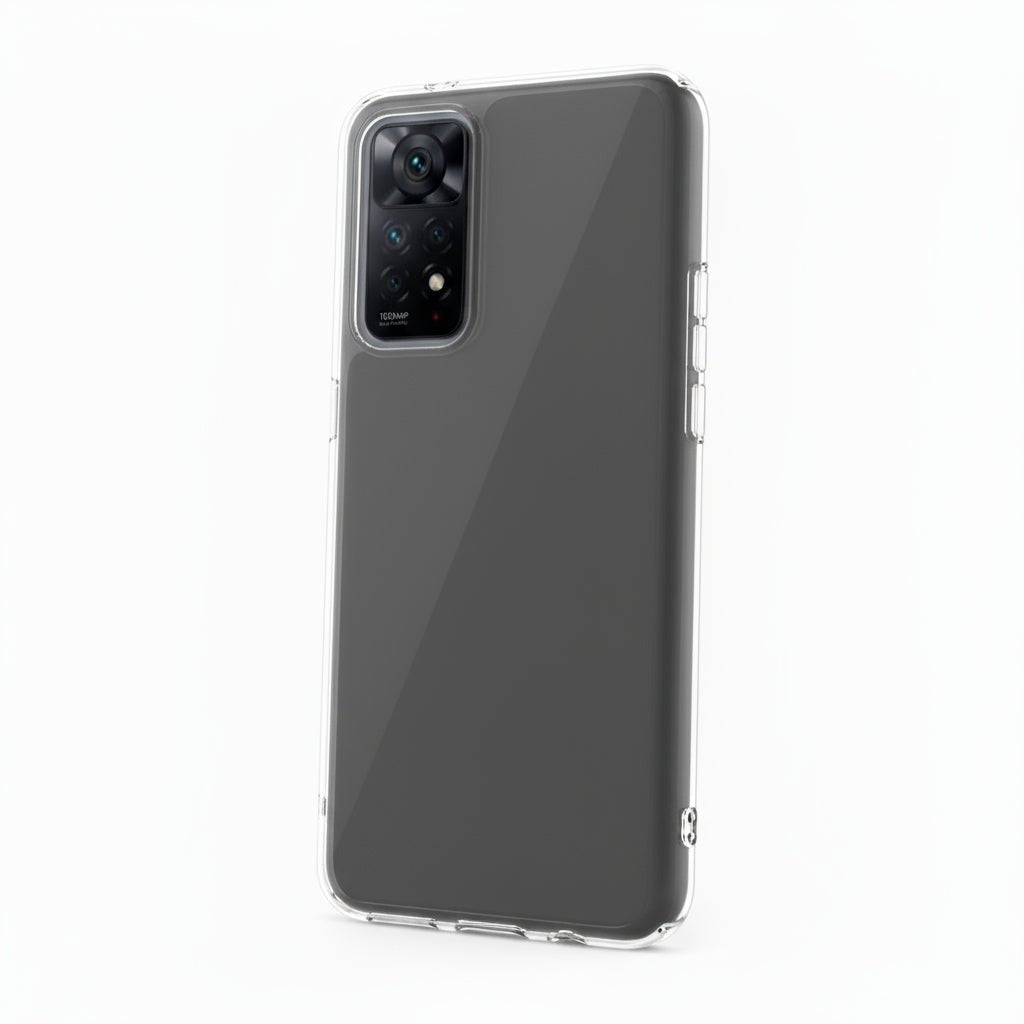 Funda Silicona Transparente para Xiaomi Redmi Note 11 4G