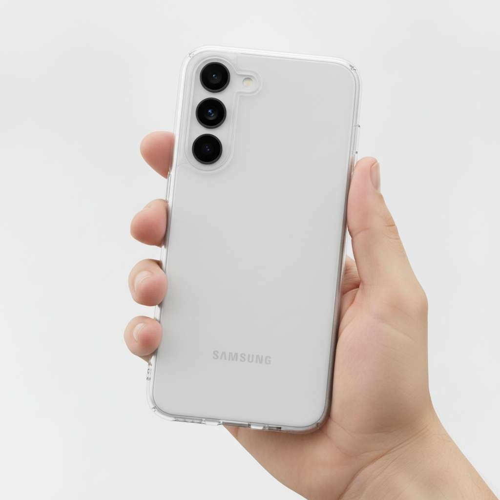 Funda Silicona Transparente para Samsung Galaxy S23 Plus
