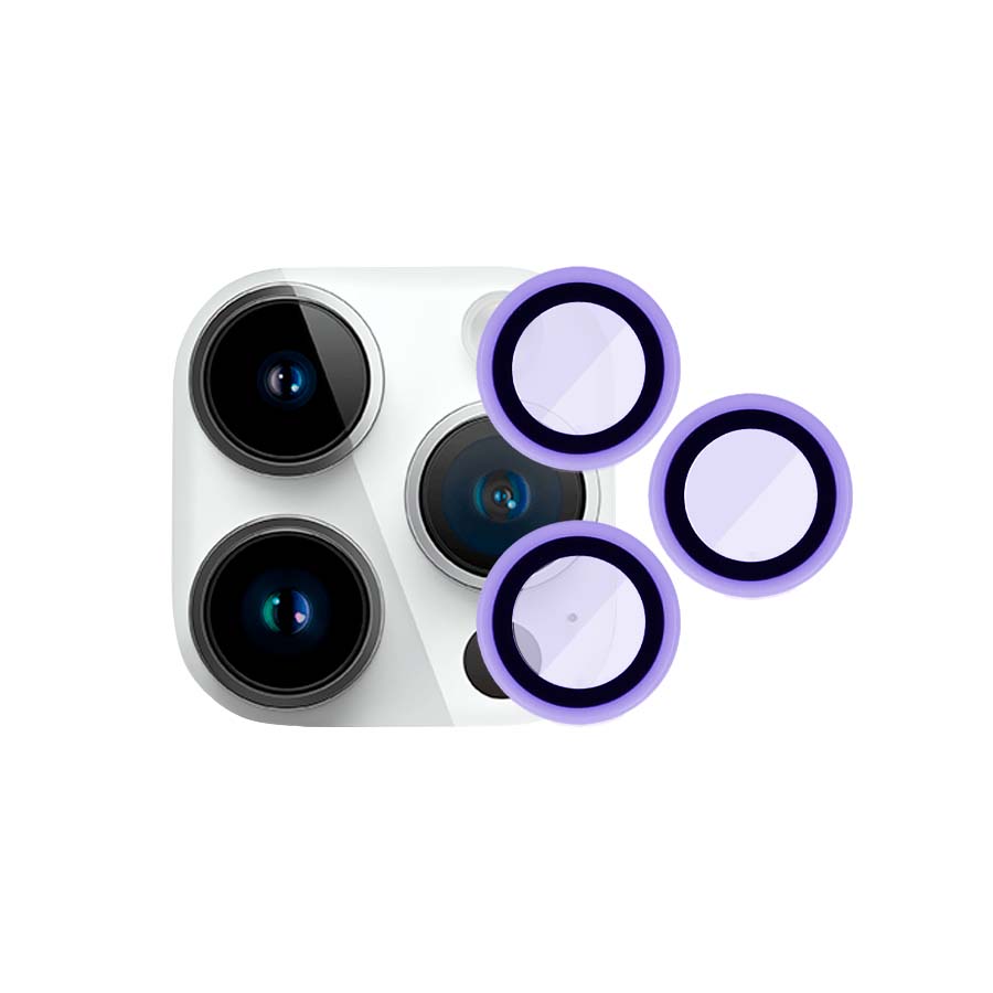 Cubre Objetivo Fluorescente para iPhone 14 Pro Max