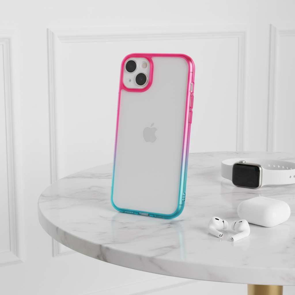 Funda Bumper Reforzada Degradada para iPhone 15