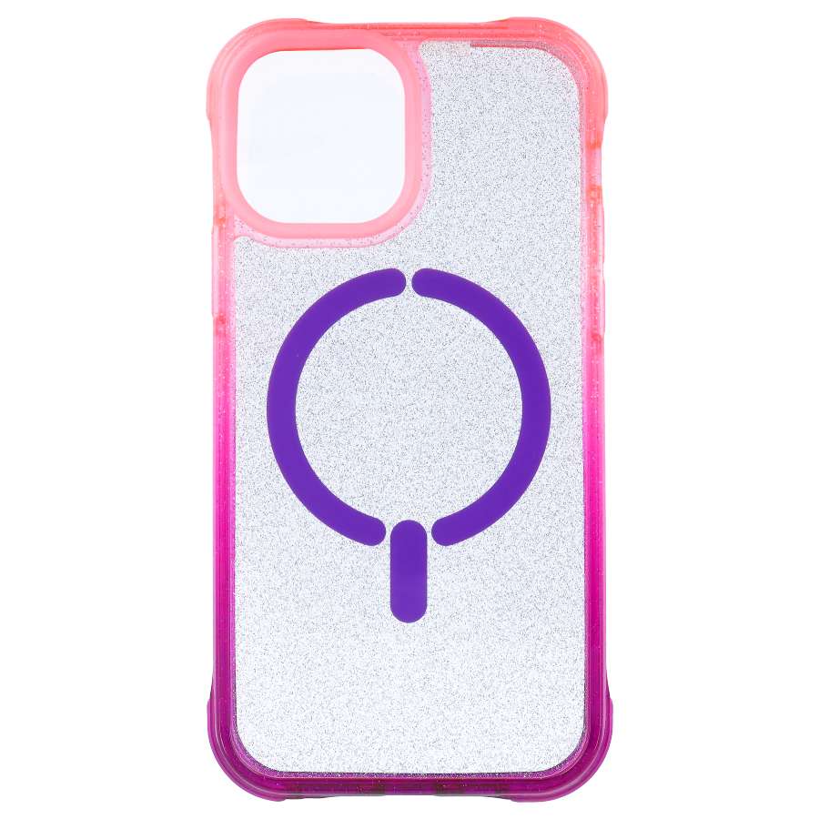 Funda Bumper Reforzada Degradada compatible con MagSafe para iPhone 12