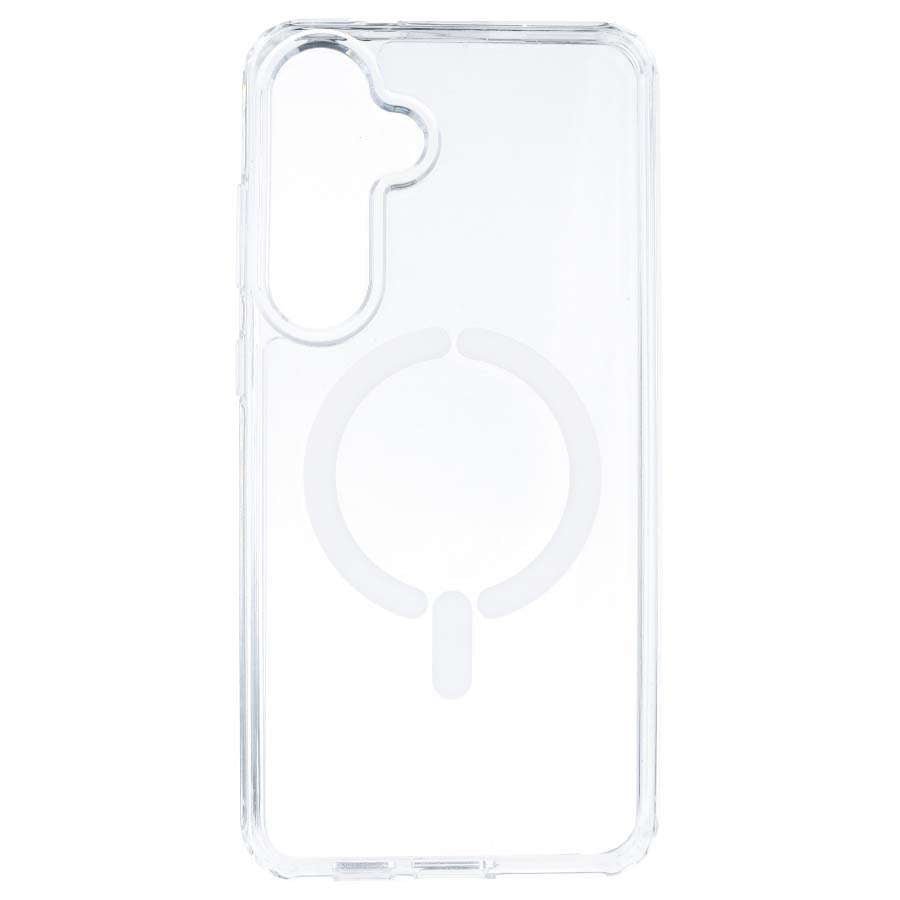 Funda Transparente Logo Compatible con Magsafe para Samsung Galaxy S23 FE