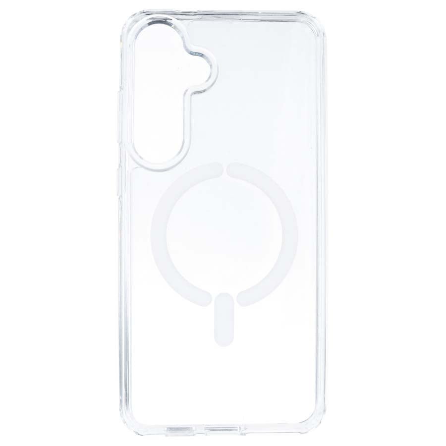Funda Transparente Logo Compatible con Magsafe para Samsung Galaxy S23 FE