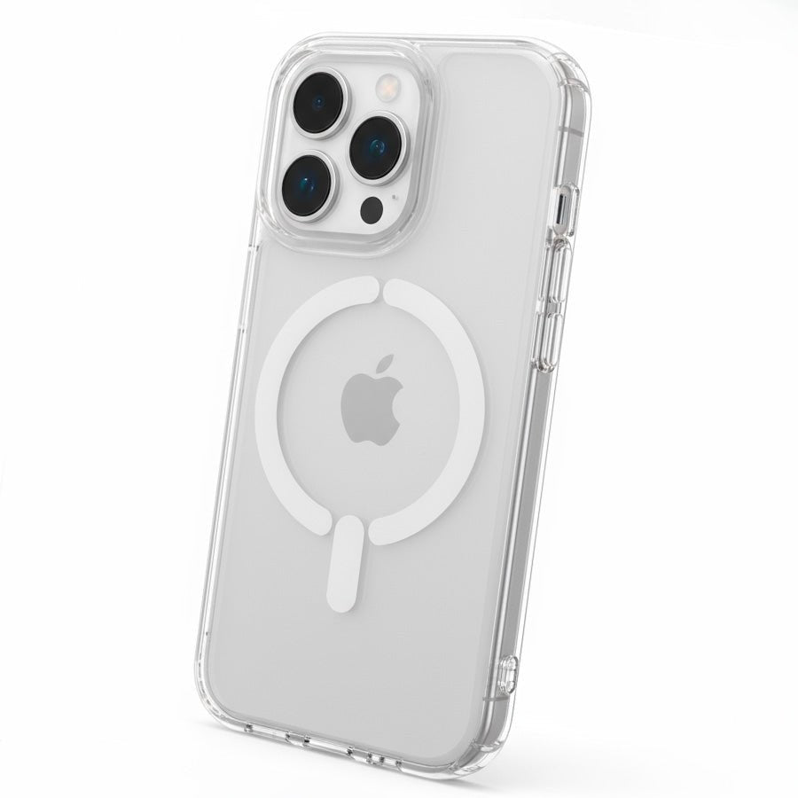 Funda Transparente Antiyellow Compatible con MagSafe para iPhone 15 Pro