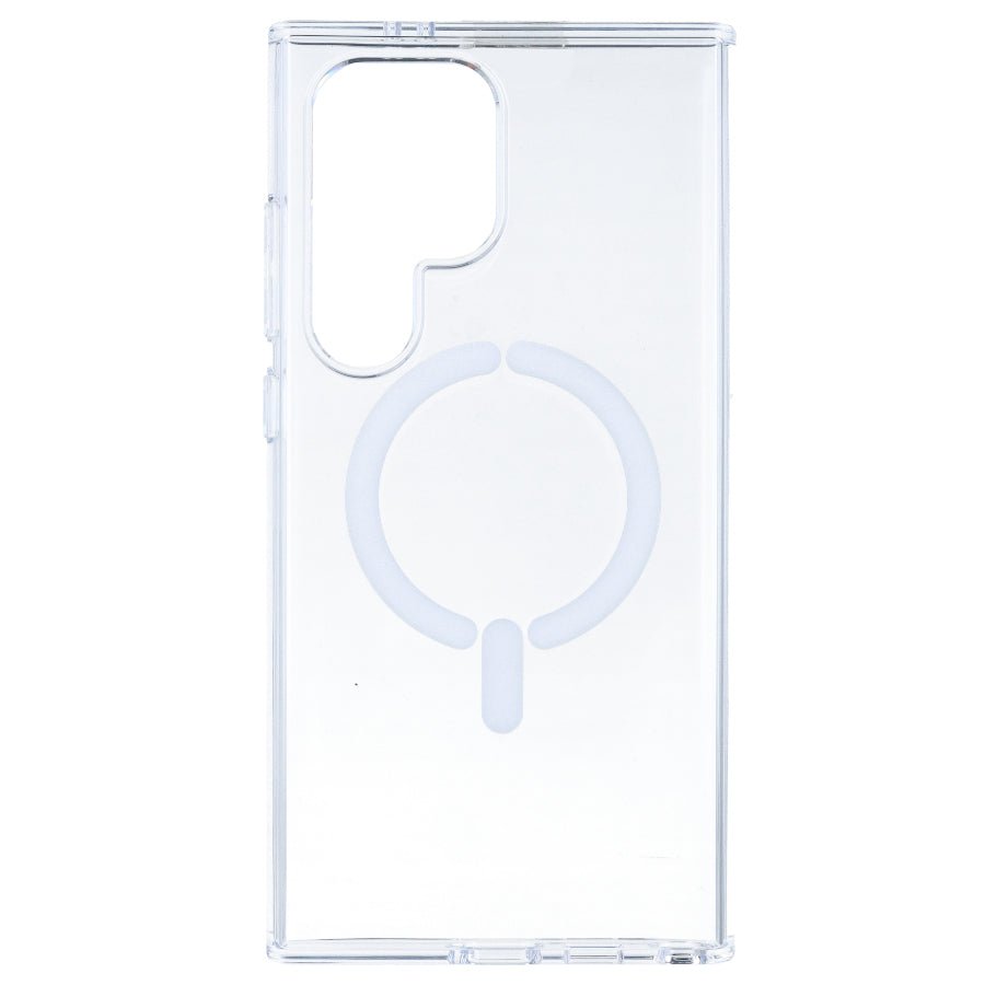 Funda Transparente Antiyellow Compatible con MagSafe para Samsung Galaxy S24 Ultra