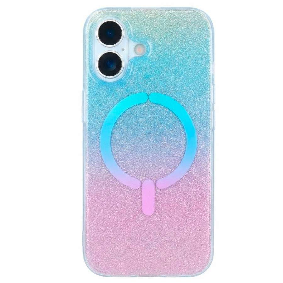 Funda Ring Glitter Compatible con Magsafe para iPhone 16