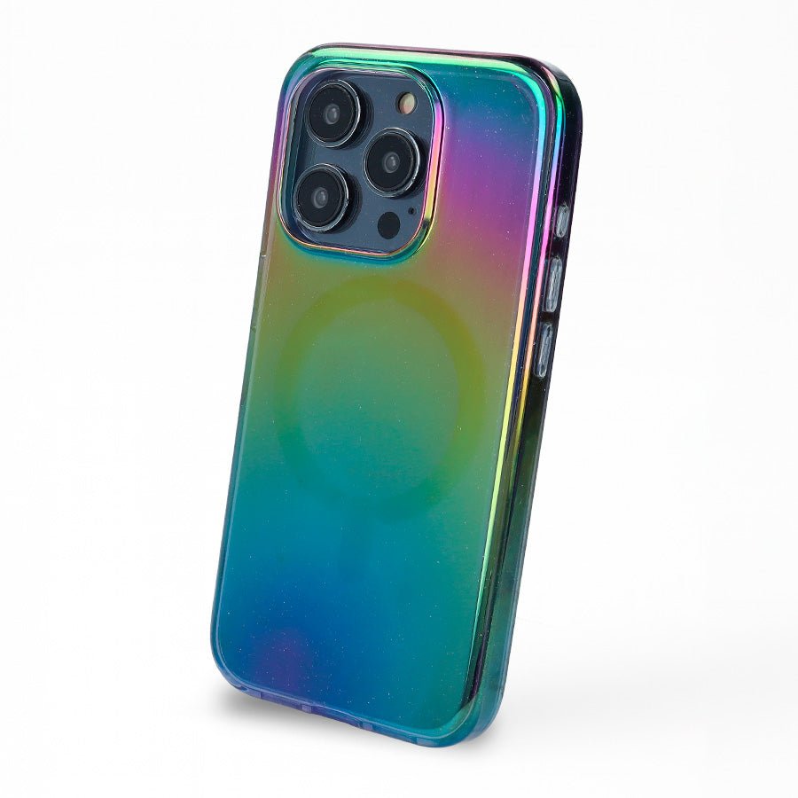 Funda Purpurina Compatible con MagSafe para iPhone 16 Pro