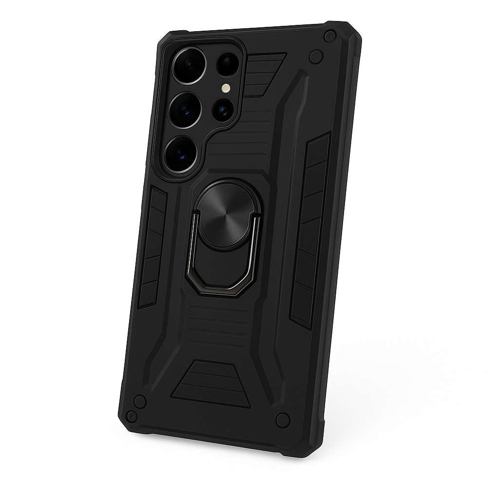 Funda Blindaje con Anillo para Samsung Galaxy S25 Ultra
