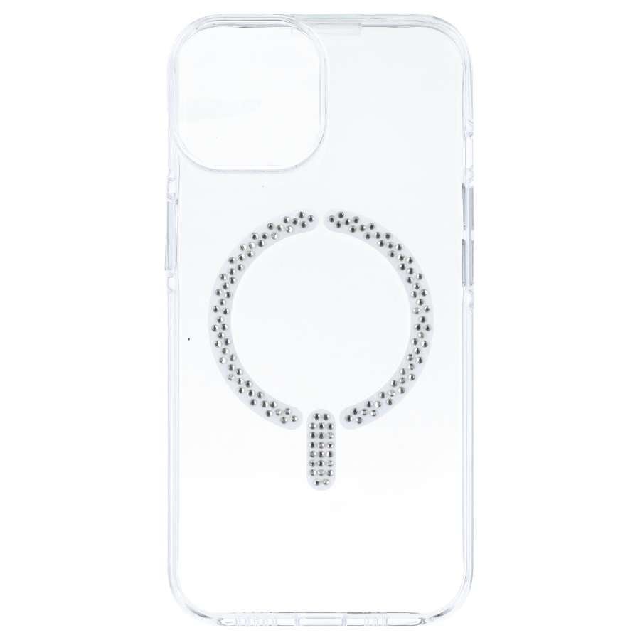 Funda Antiyellow Compatible con MagSafe con Brillantes para iPhone 14