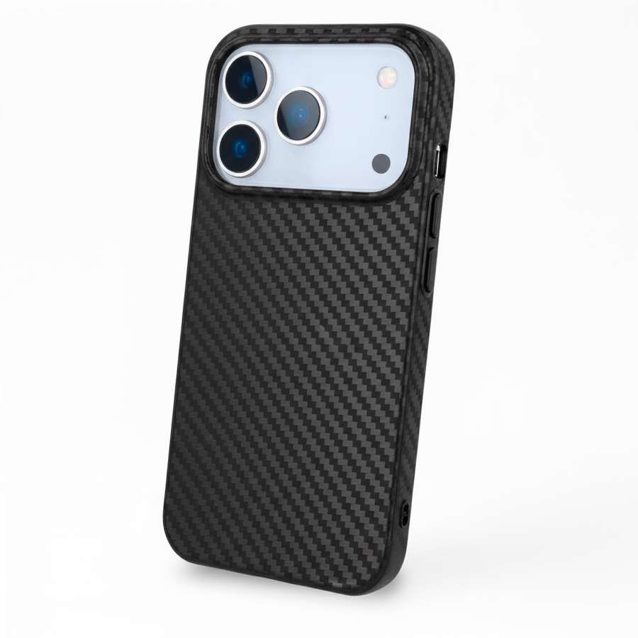 Funda Carbono Compatible con MagSafe para iPhone 17 Pro Max