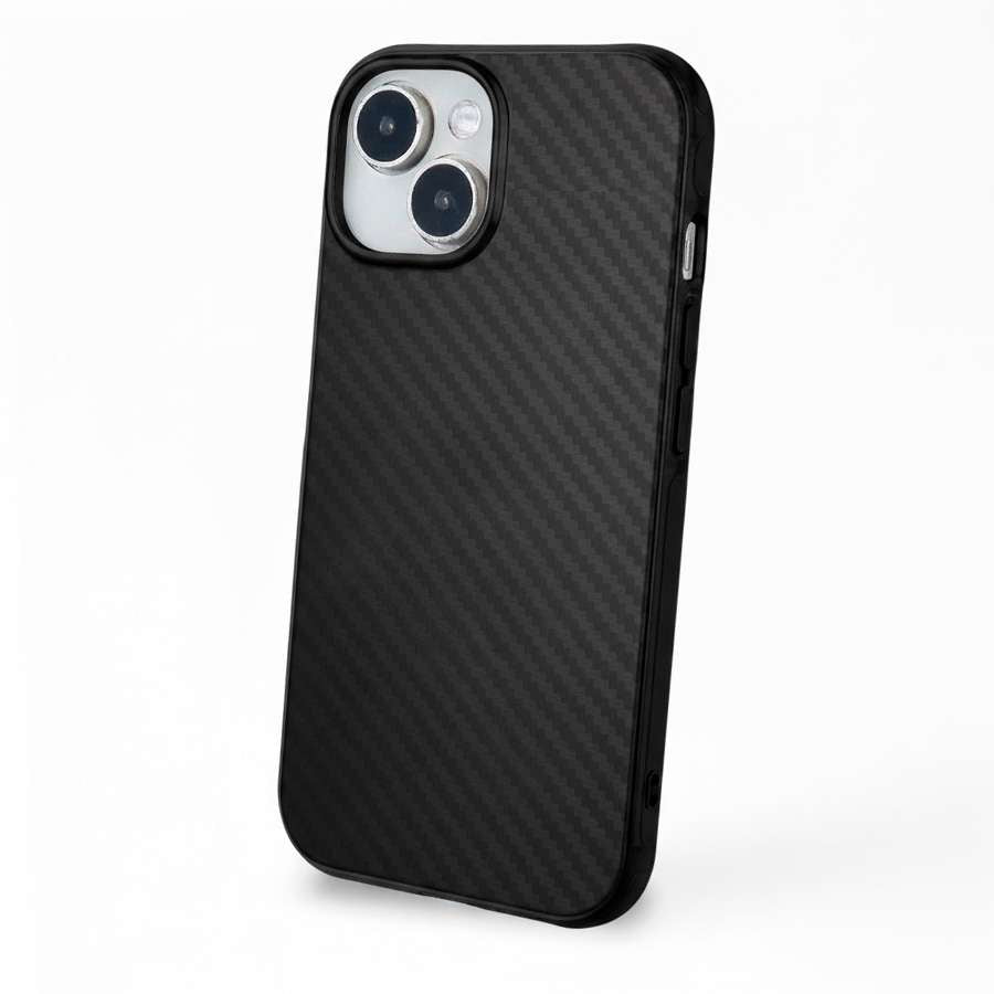 Funda Carbono Compatible con MagSafe para iPhone 15