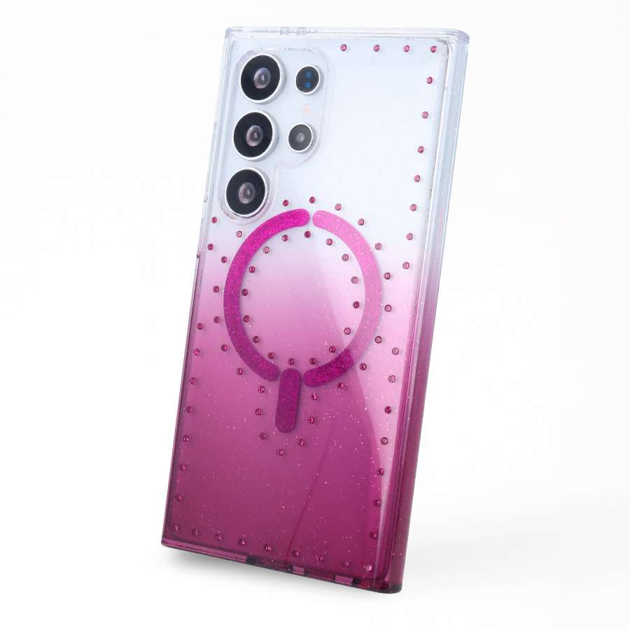Funda Brillantes Glitter Compatible con MagSafe para Samsung Galaxy S25 Ultra