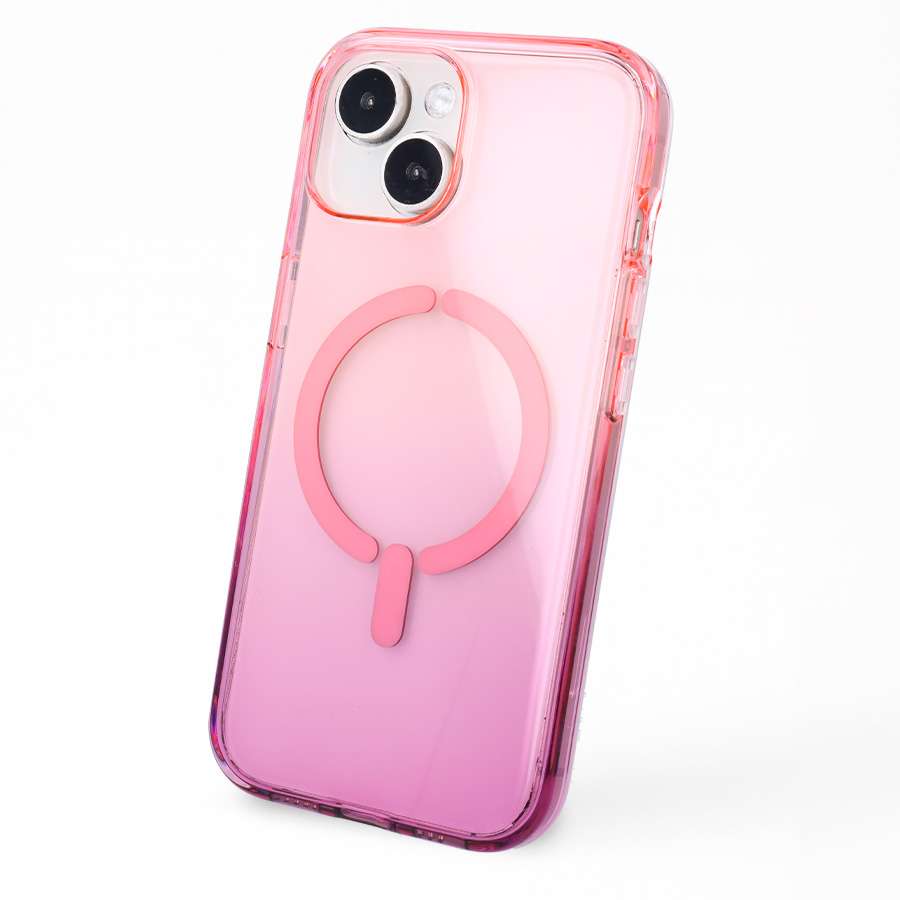 Funda Antiyellow Degradada Compatible con Magsafe para iPhone 15 Plus