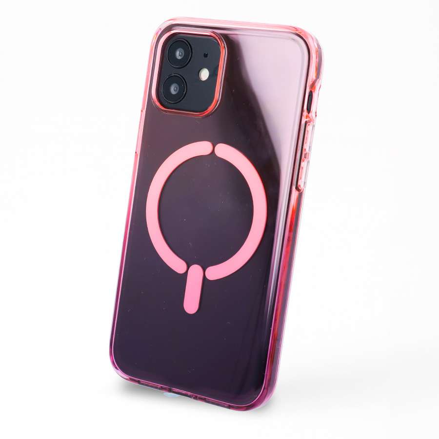 Funda Antiyellow Degradada Compatible con Magsafe para iPhone 12