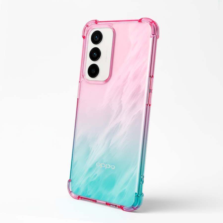 Funda Bumper Reforzada Degradada para Oppo A5m