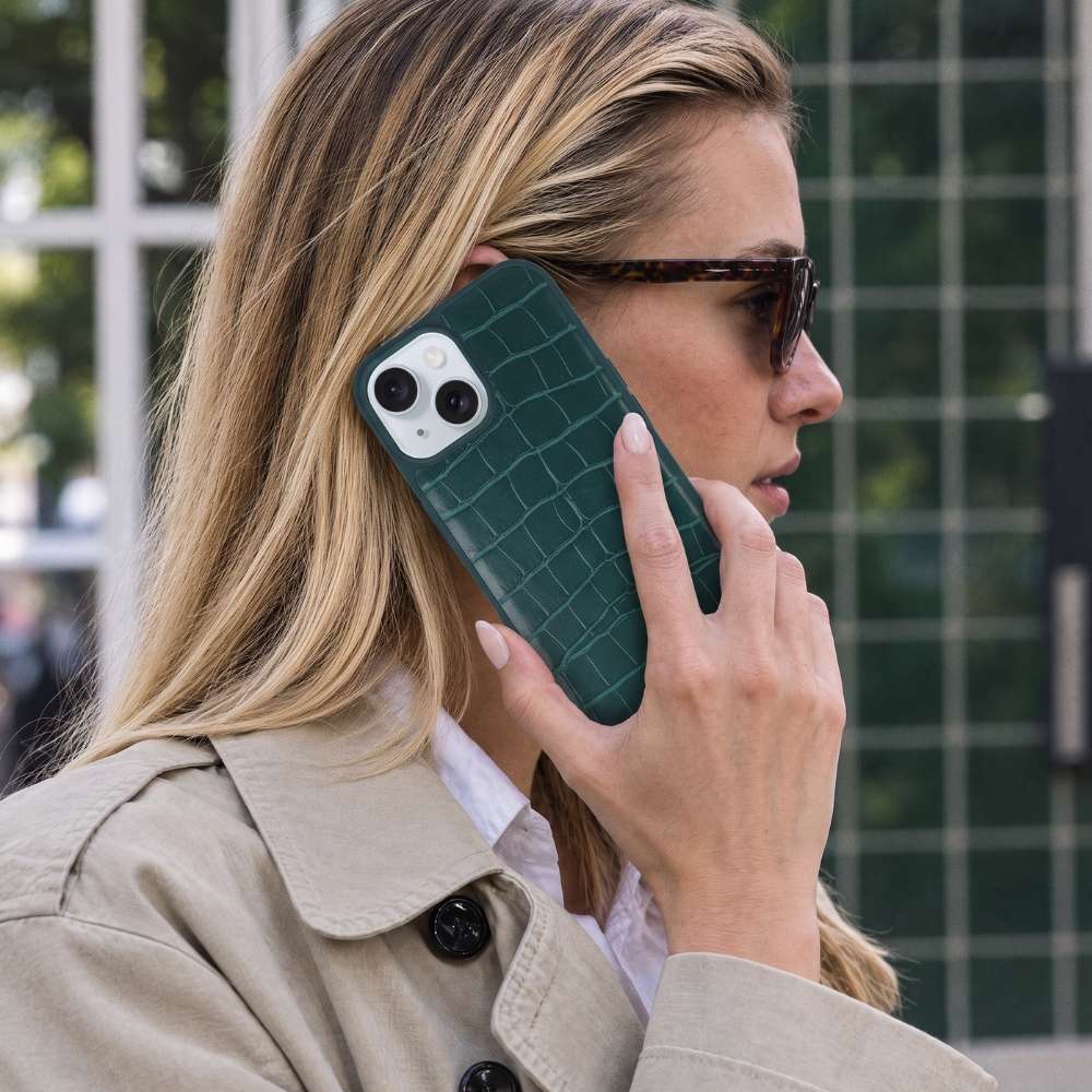 Funda Cocodrilo para iPhone 15 Plus