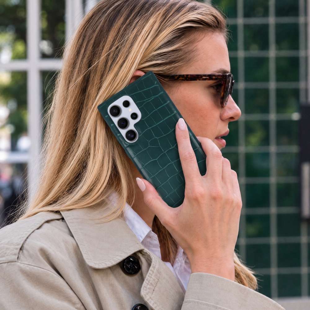 Funda Cocodrilo para Samsung Galaxy S25 Ultra