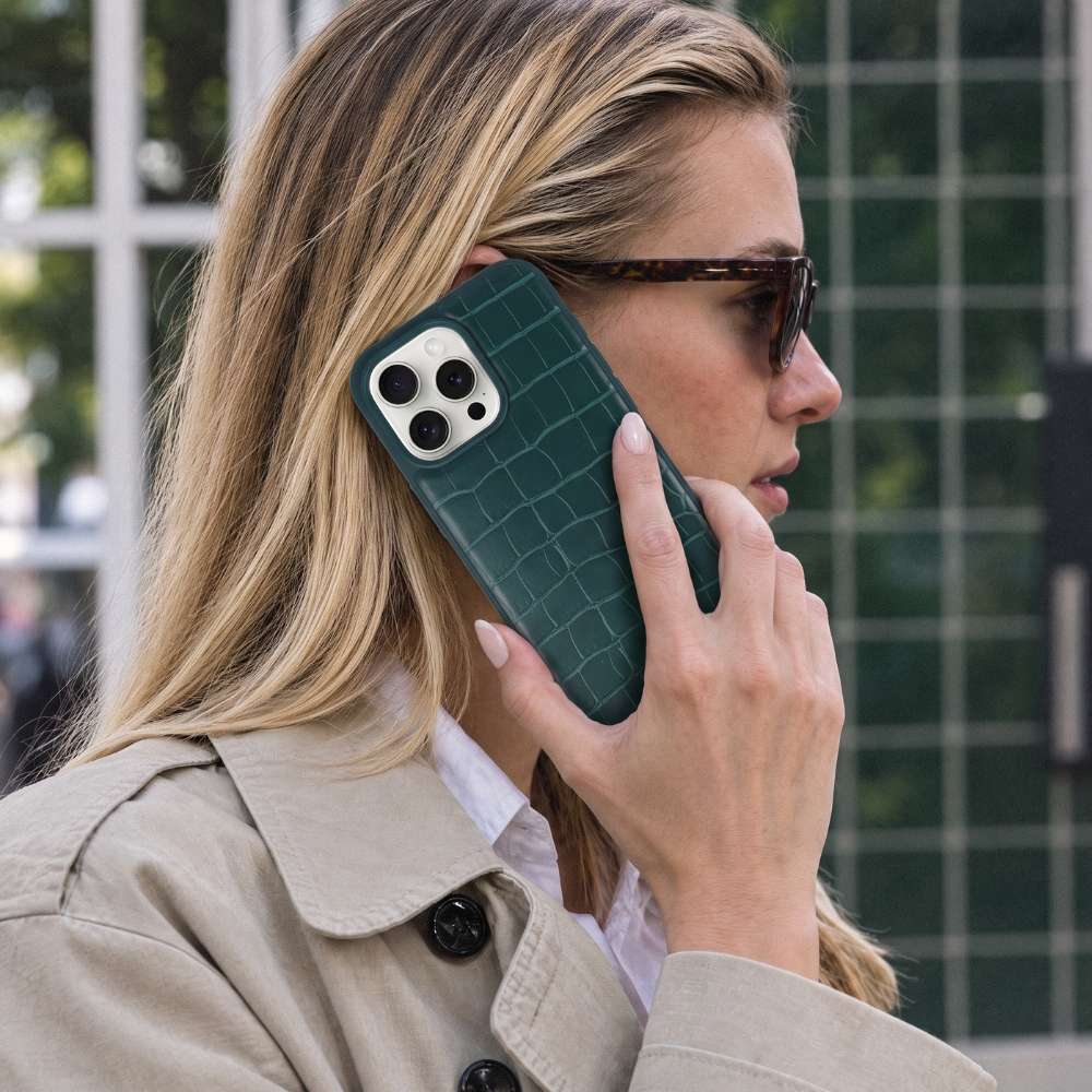 Funda Cocodrilo para iPhone 16 Pro