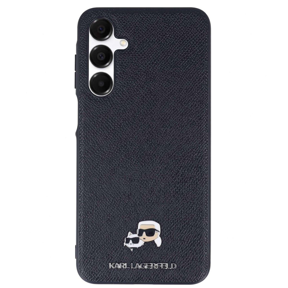 Funda Karl Lagerfeld negra para Samsung Galaxy A16 5G, colaboración La Casa de las Carcasas x Karl Lagerfeld