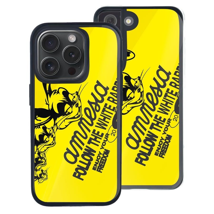 Funda Oficial Amnesia Ibiza - Follow the White Rabbit Glass