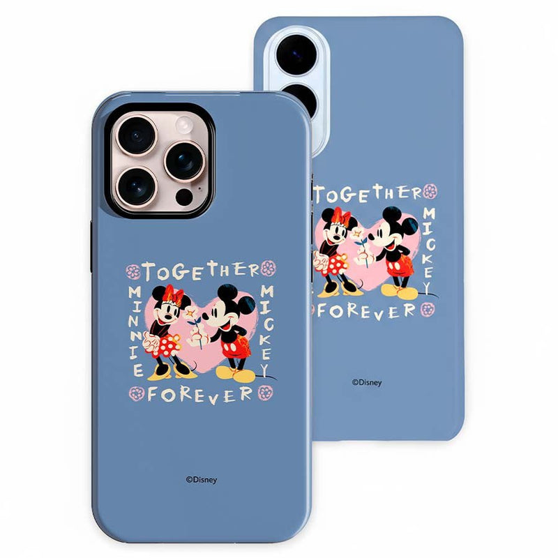 Funda oficial Disney Together Minnie y Mickey - Detalle del diseño Mickey y Minnie
