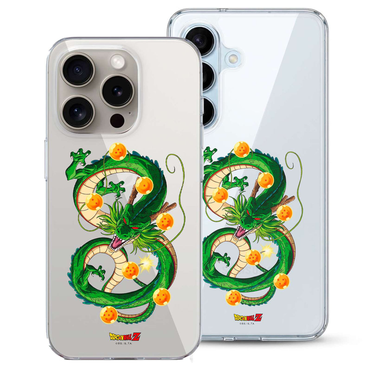 Detalle del diseño de la funda Dragon Ball Z Shenron
