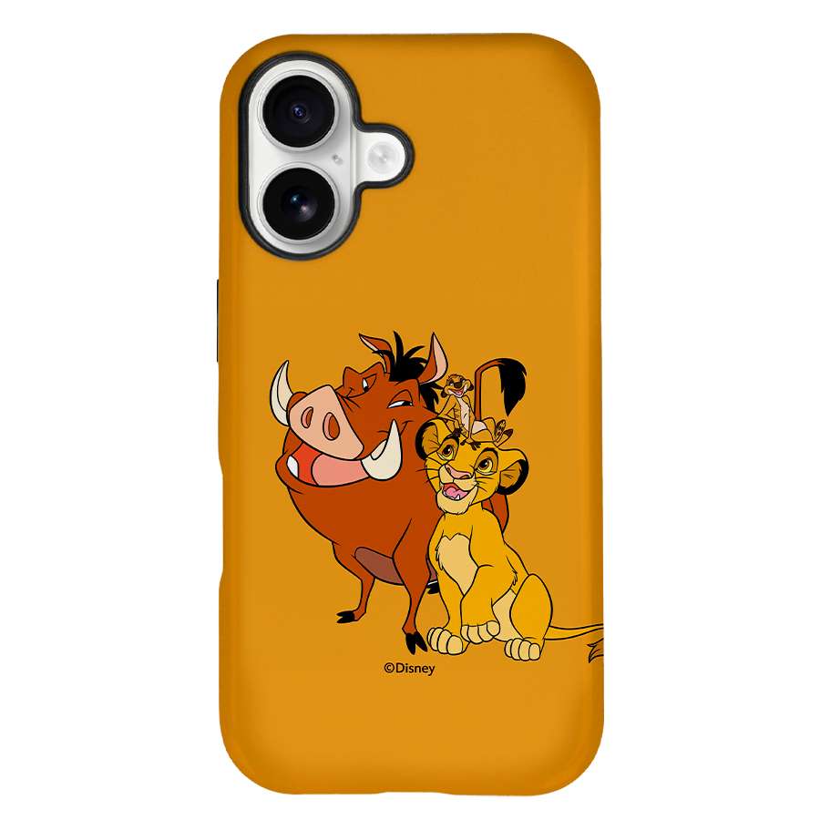 Funda tough El Rey León Hakuna Matata detalle del diseño Disney
